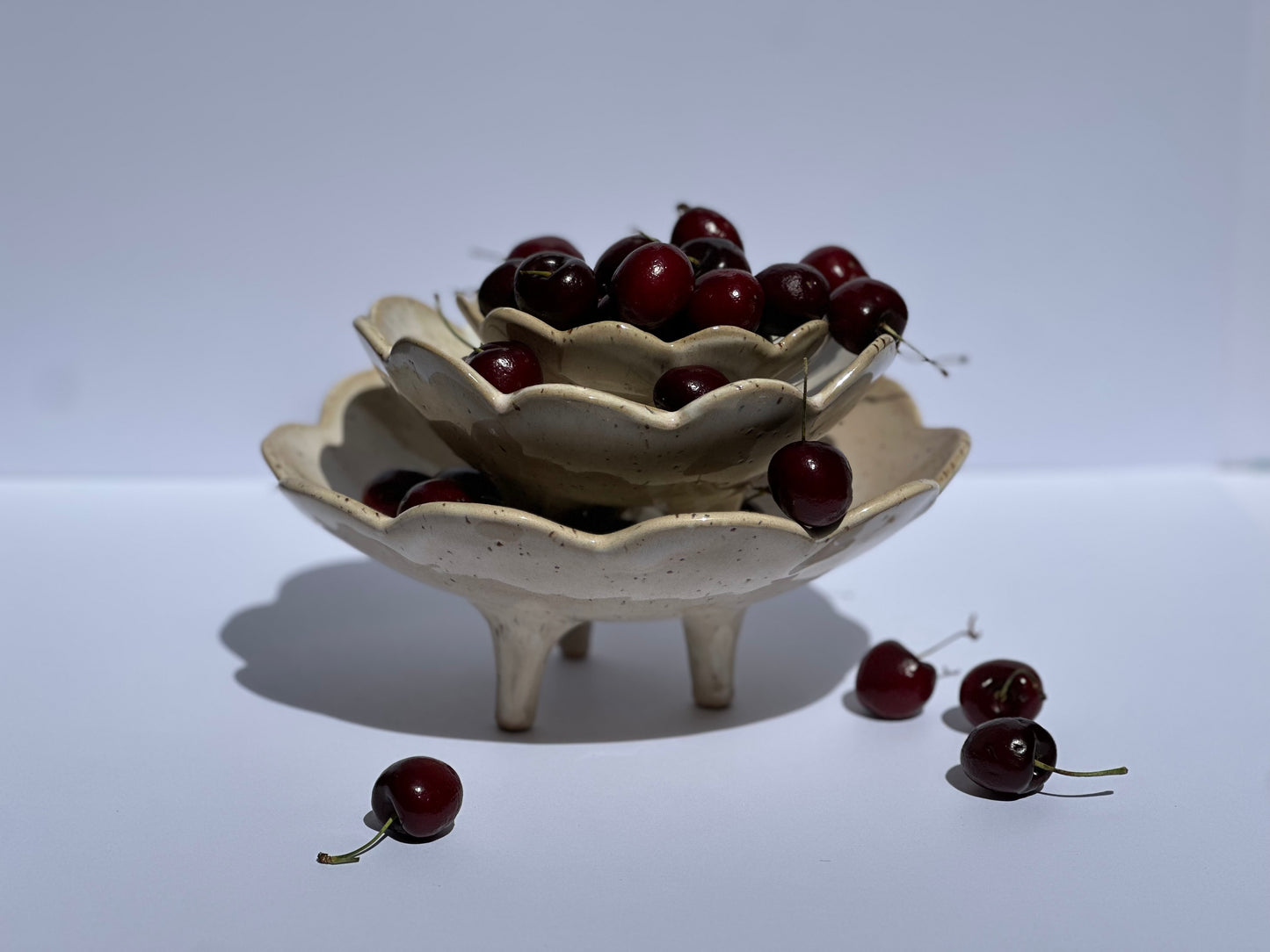 Flower Bowl with Little Legs, Large