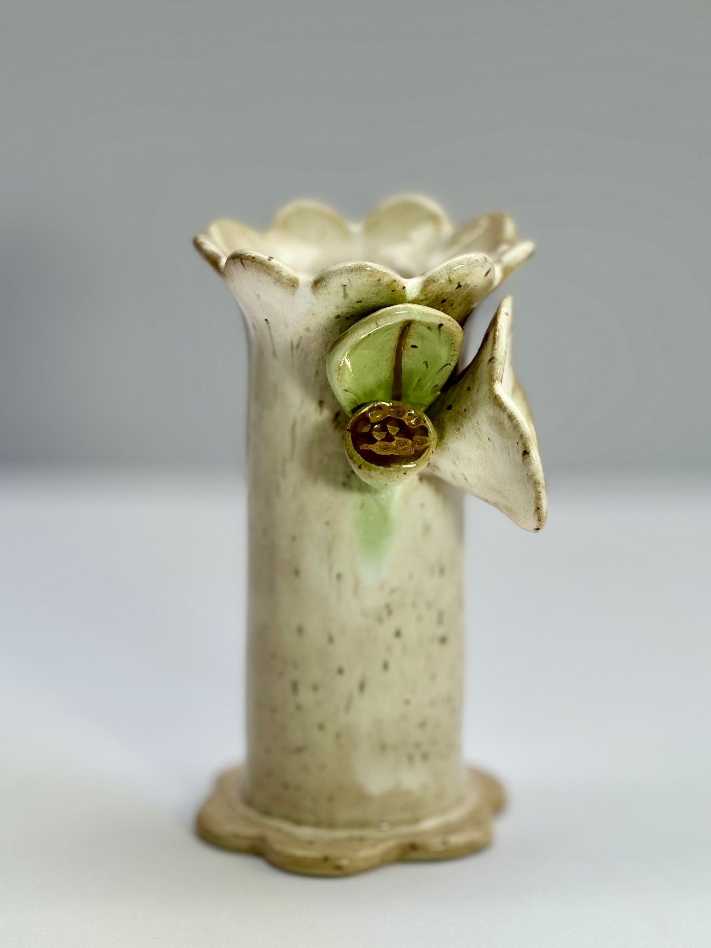 Blossom Speckle Flower Vase, Medium