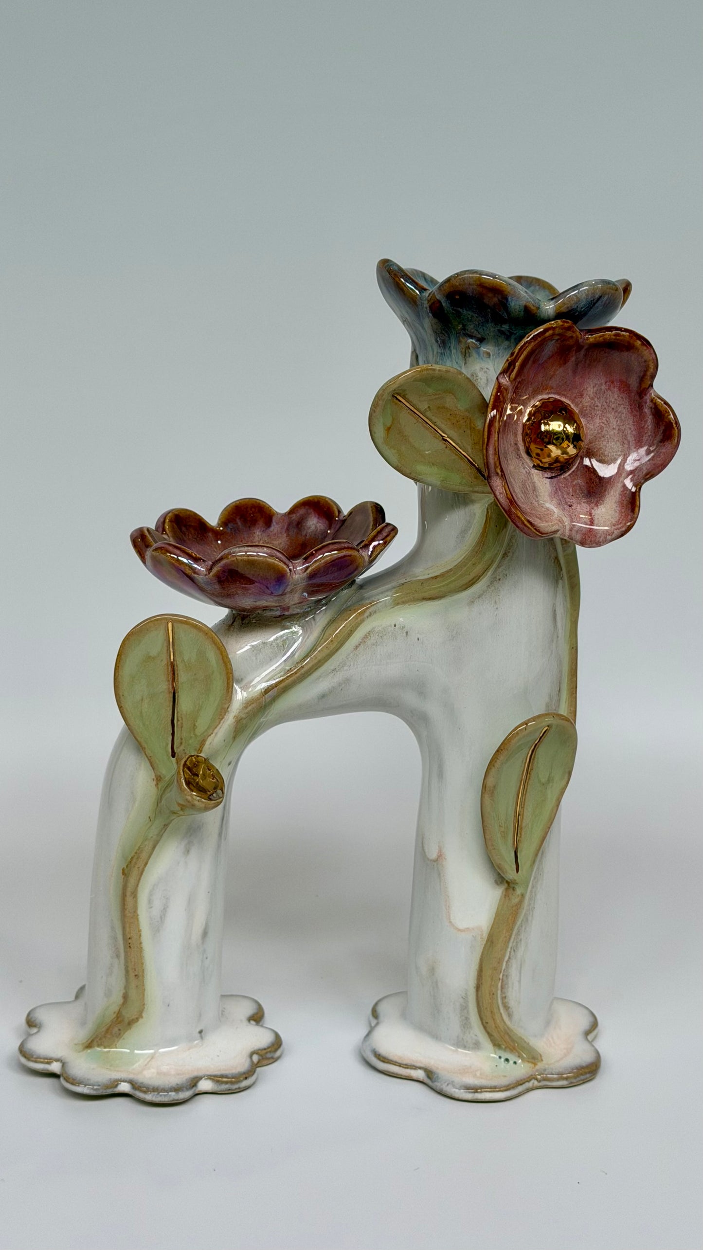 Flowers and Flame Vase, Alice