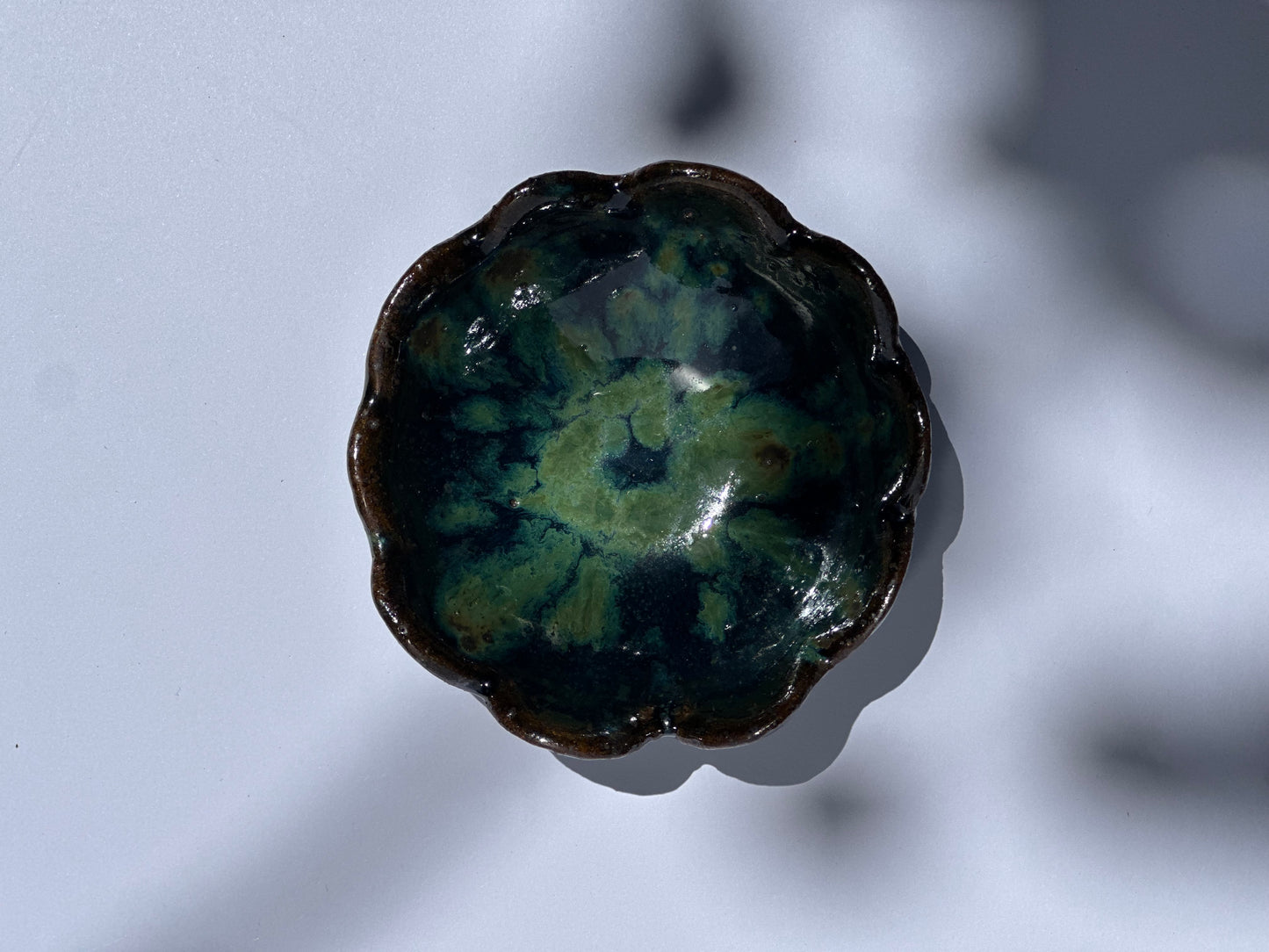 Small Flower Bowl, Forest