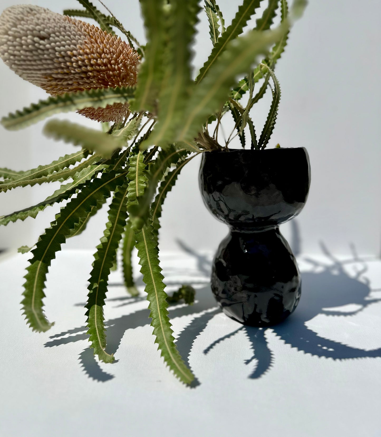Black Bubble Vase