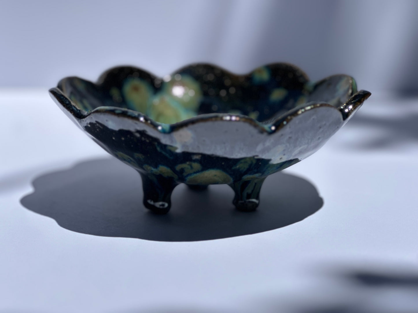 Flower Bowl with Little Legs, Medium