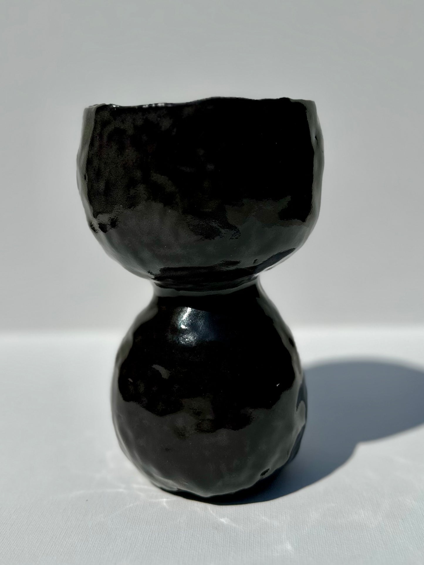 Black Bubble Vase