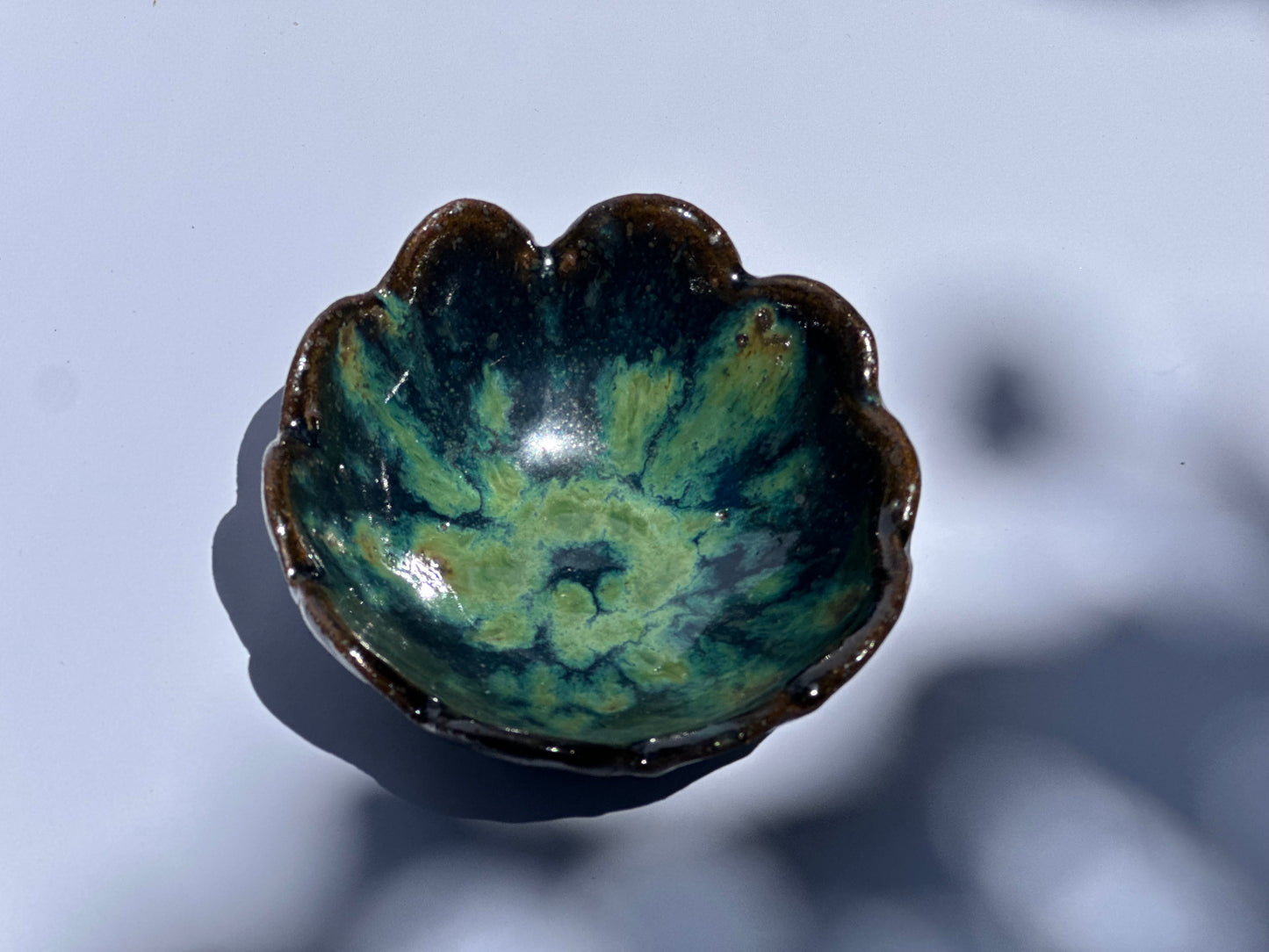 Small Flower Bowl, Forest