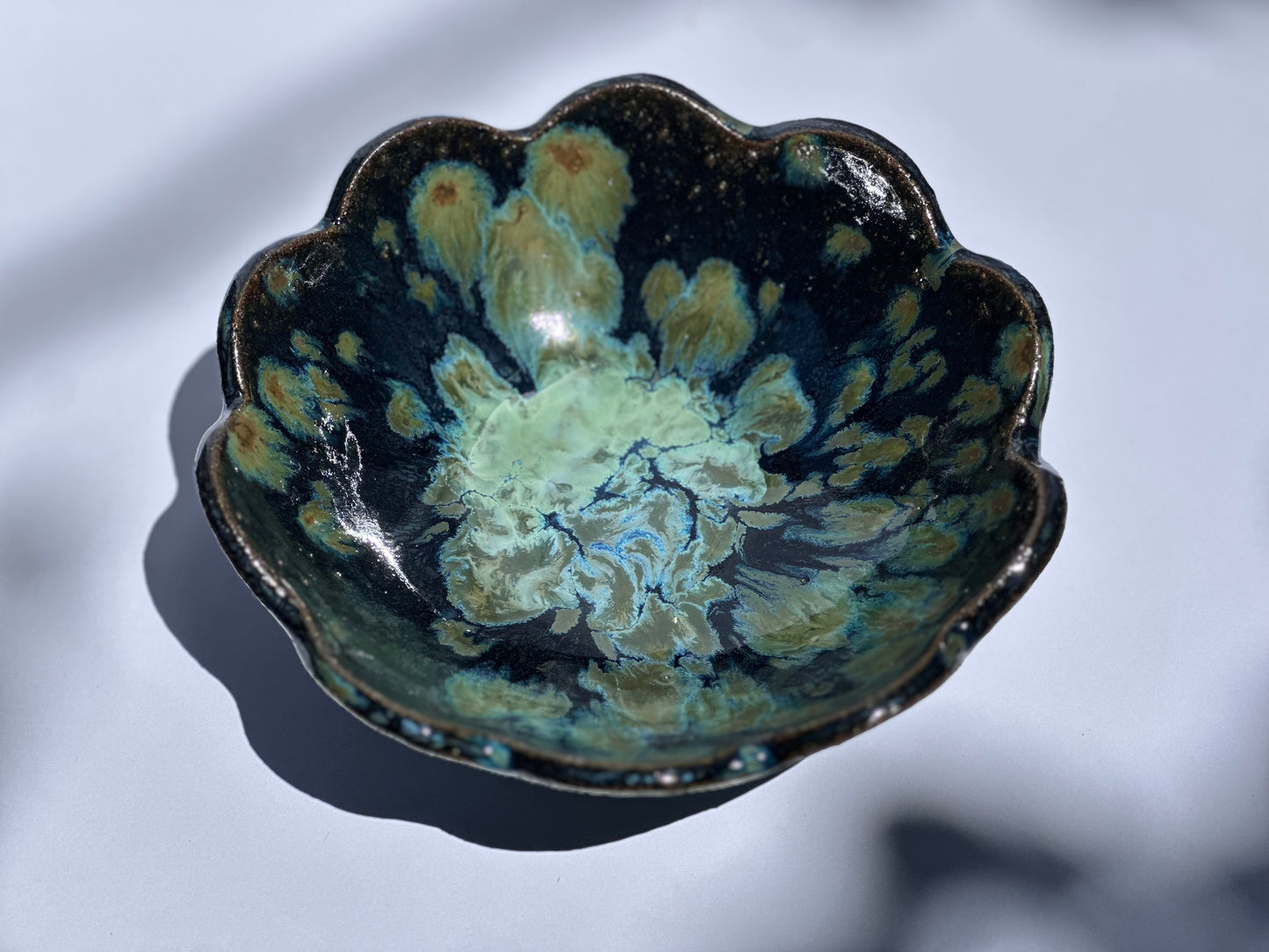 Flower Bowl with Little Legs, Medium