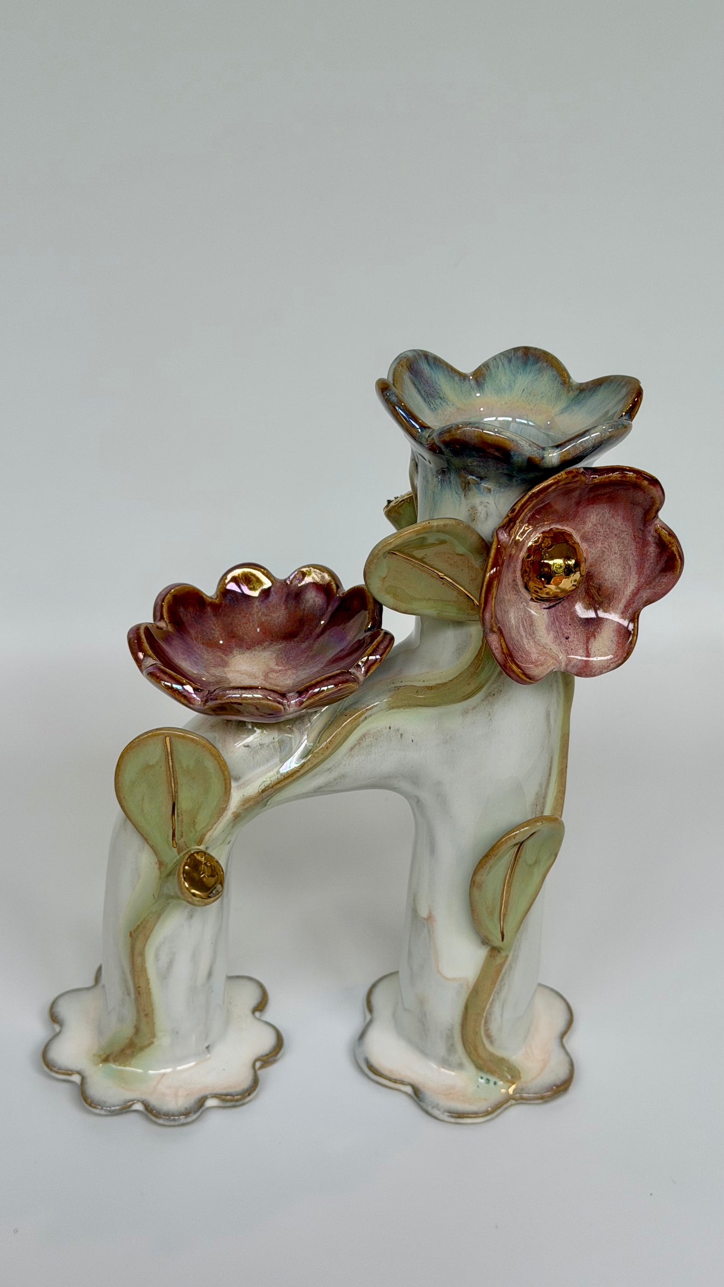 Flowers and Flame Vase, Alice