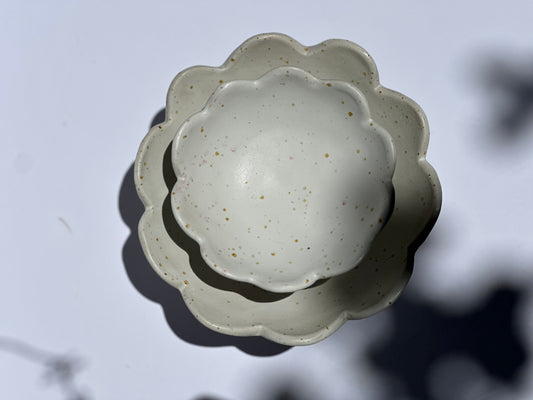 Flower Bowl with Little Legs, Small