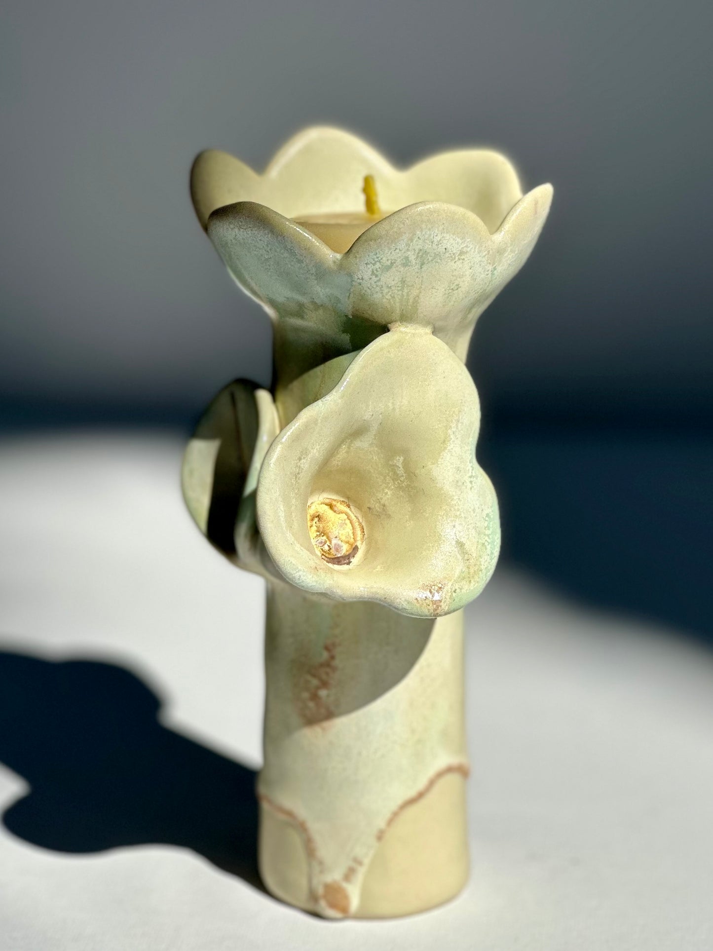 Flower and Flame Vase, Mint