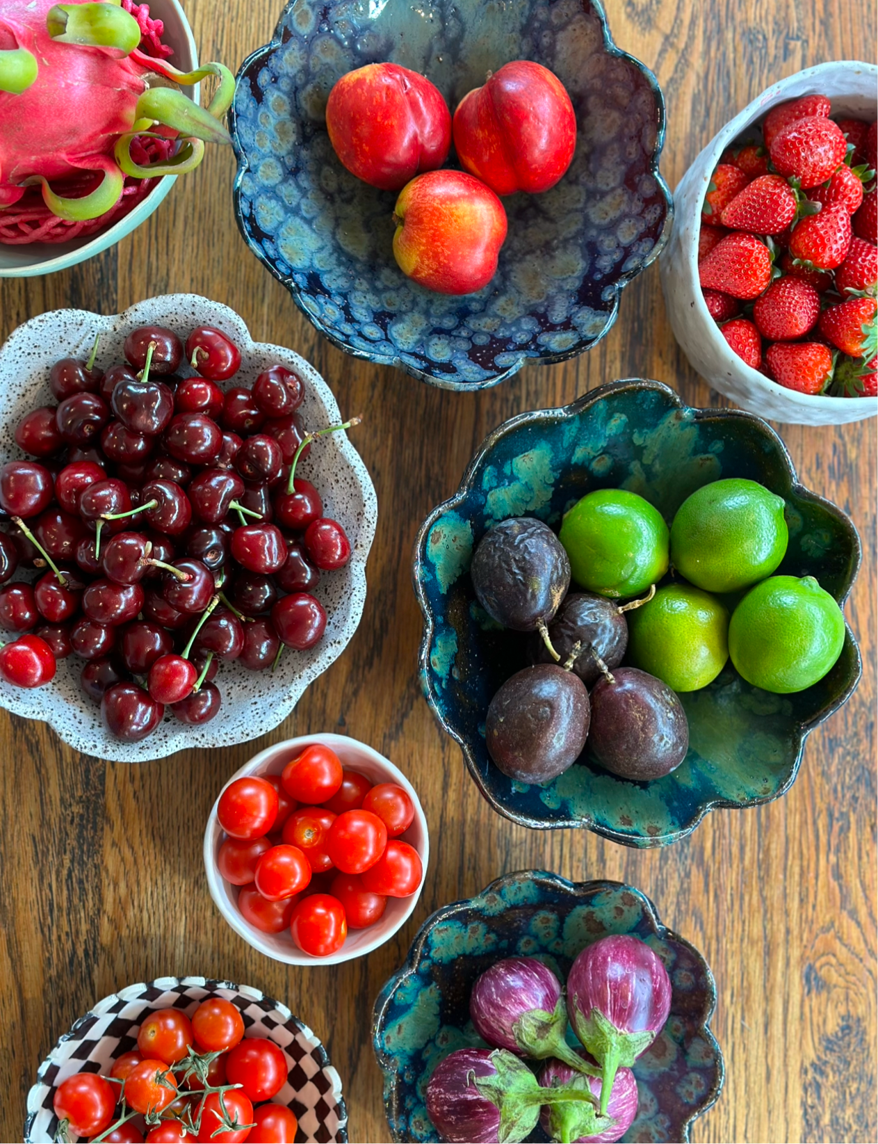 Flower Bowl with Little Legs, Large