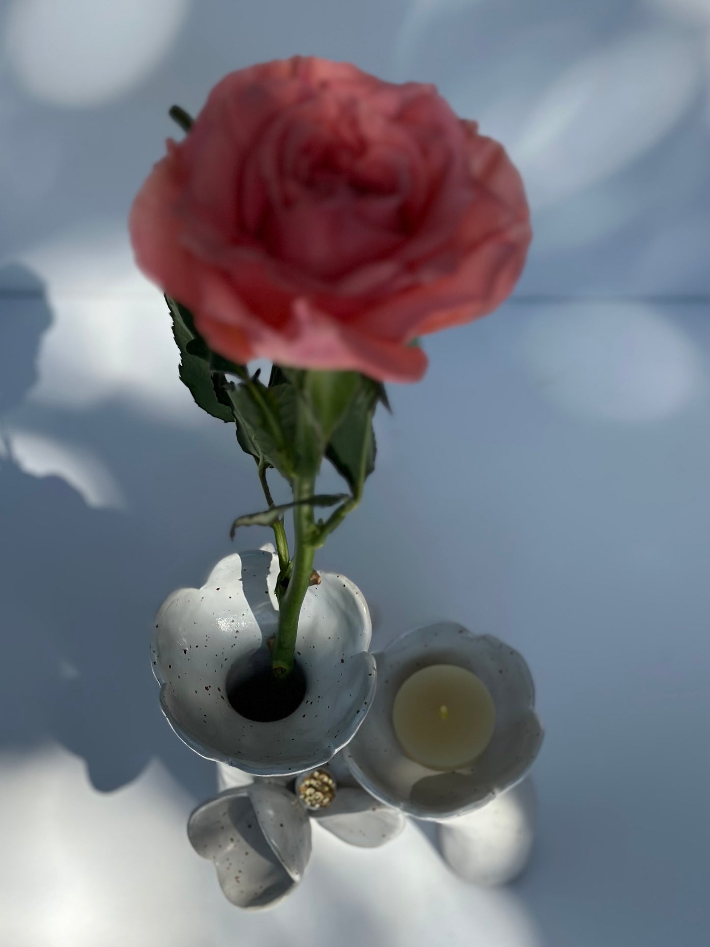 Flowers and Flame Vase, Large