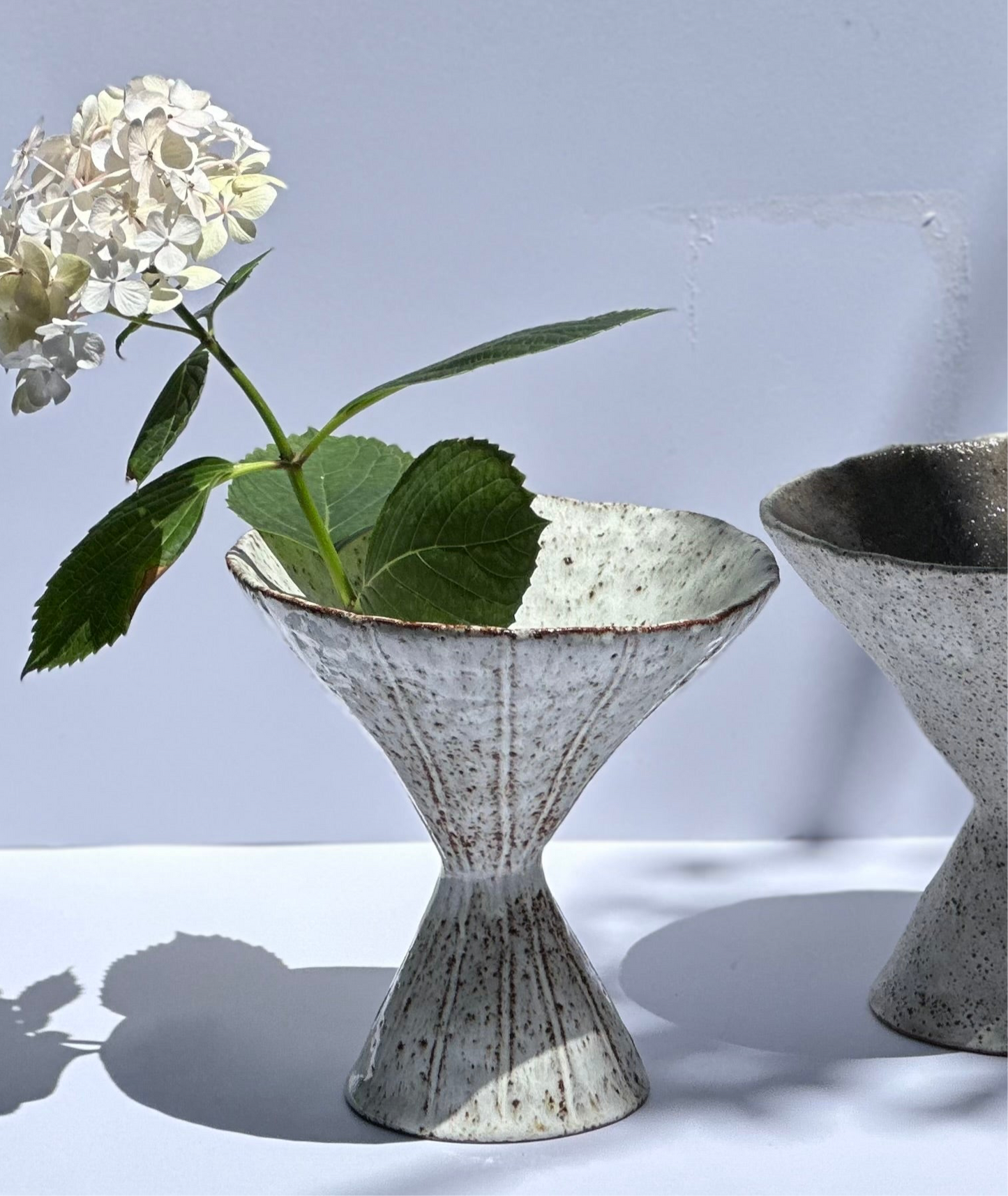 Hourglass Single Bloom Vase