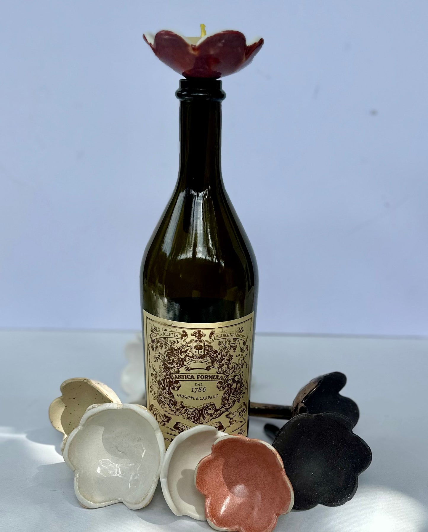 Tea Light Flower - Chocolate