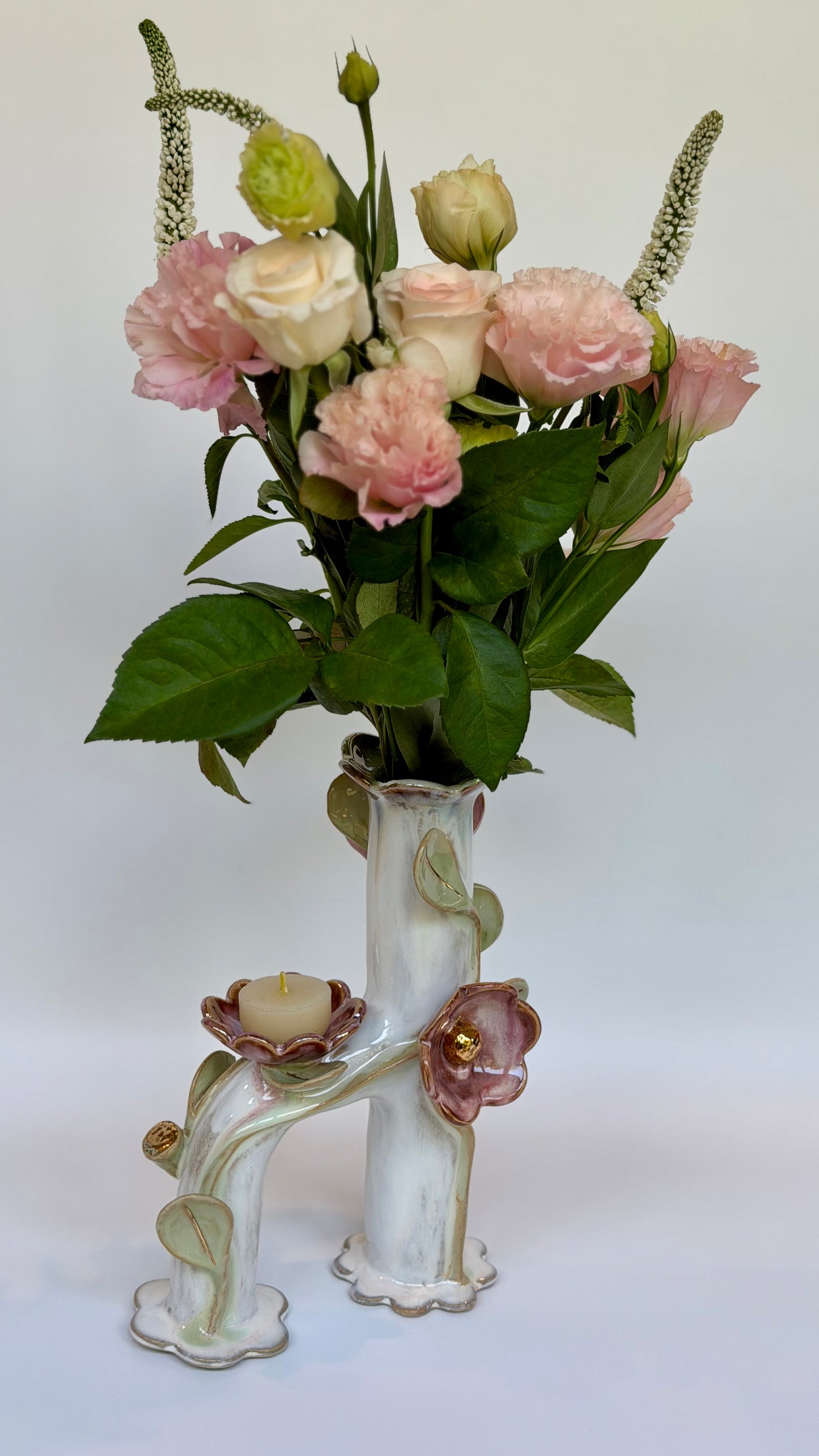 Flowers and Flame Vase, Alice