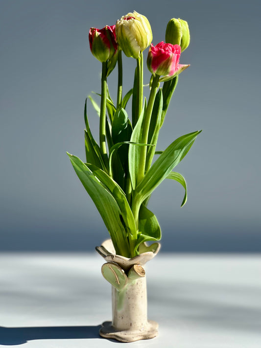 Blossom Speckle Flower and Flame Vase, Small