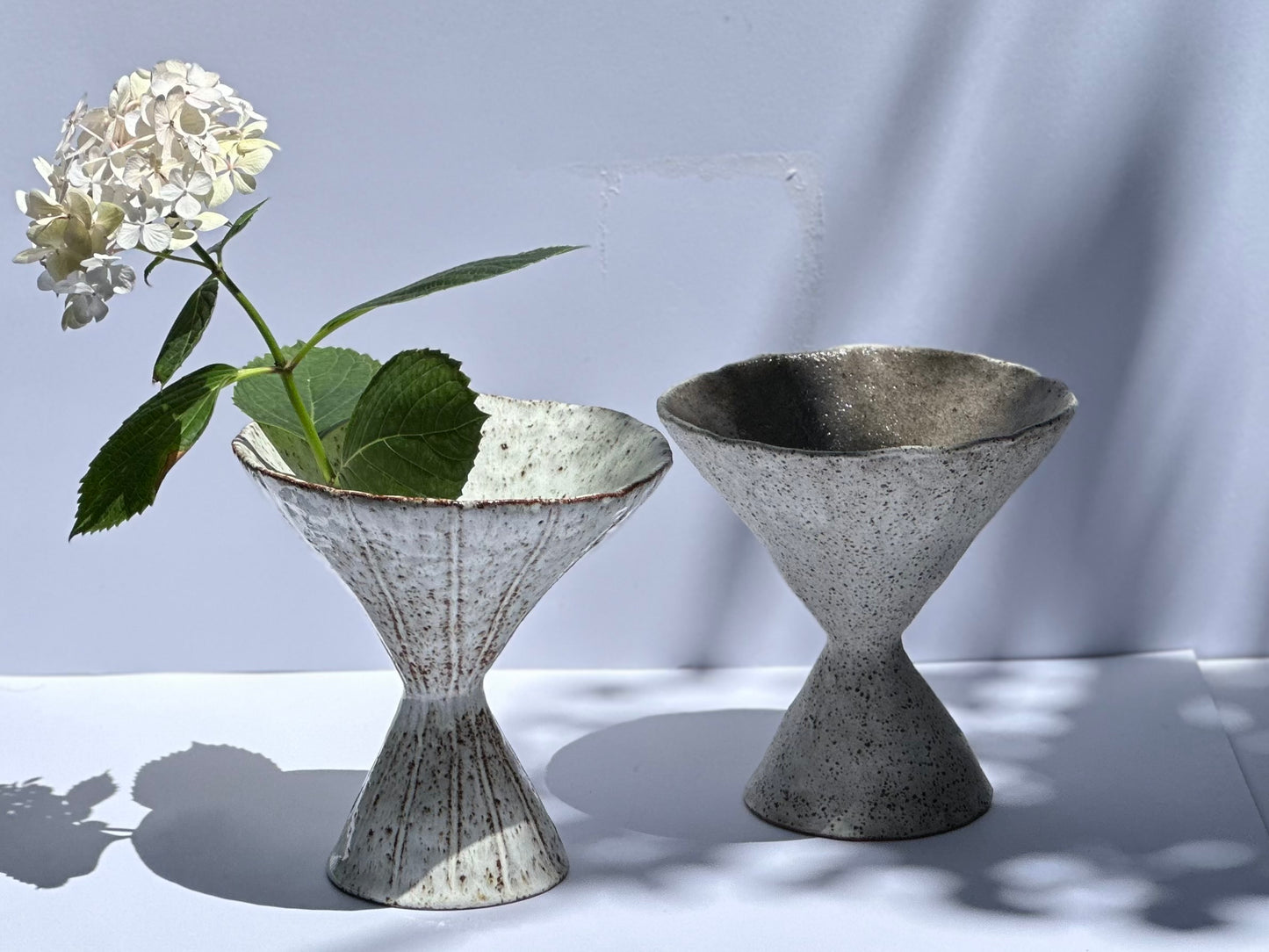 Hourglass Single Bloom Vase