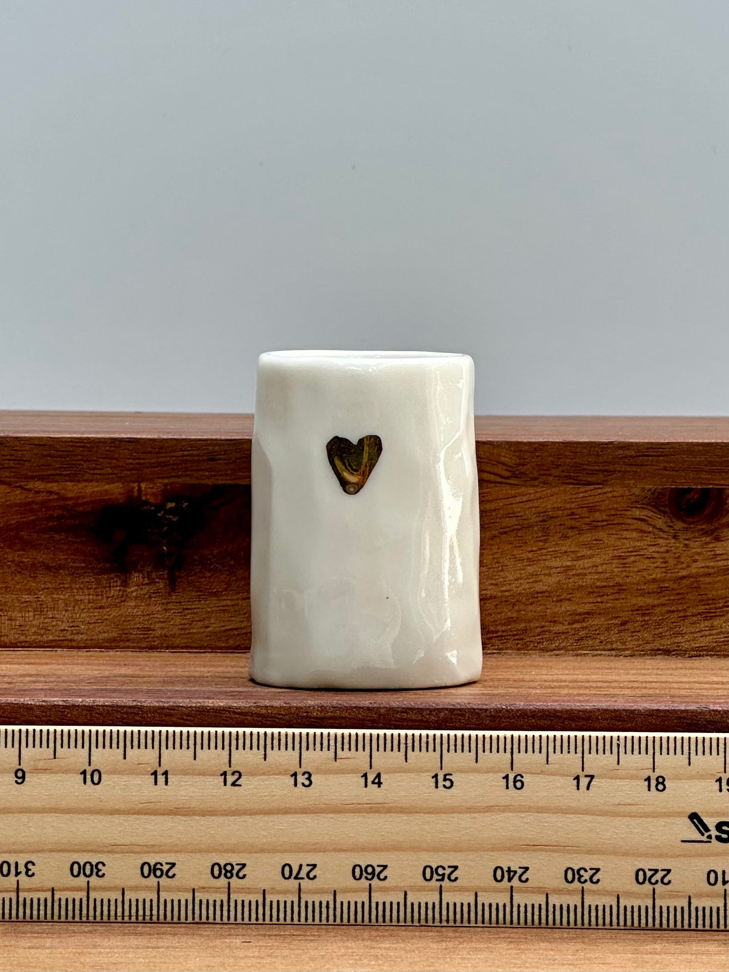 Golden Hearted Vase