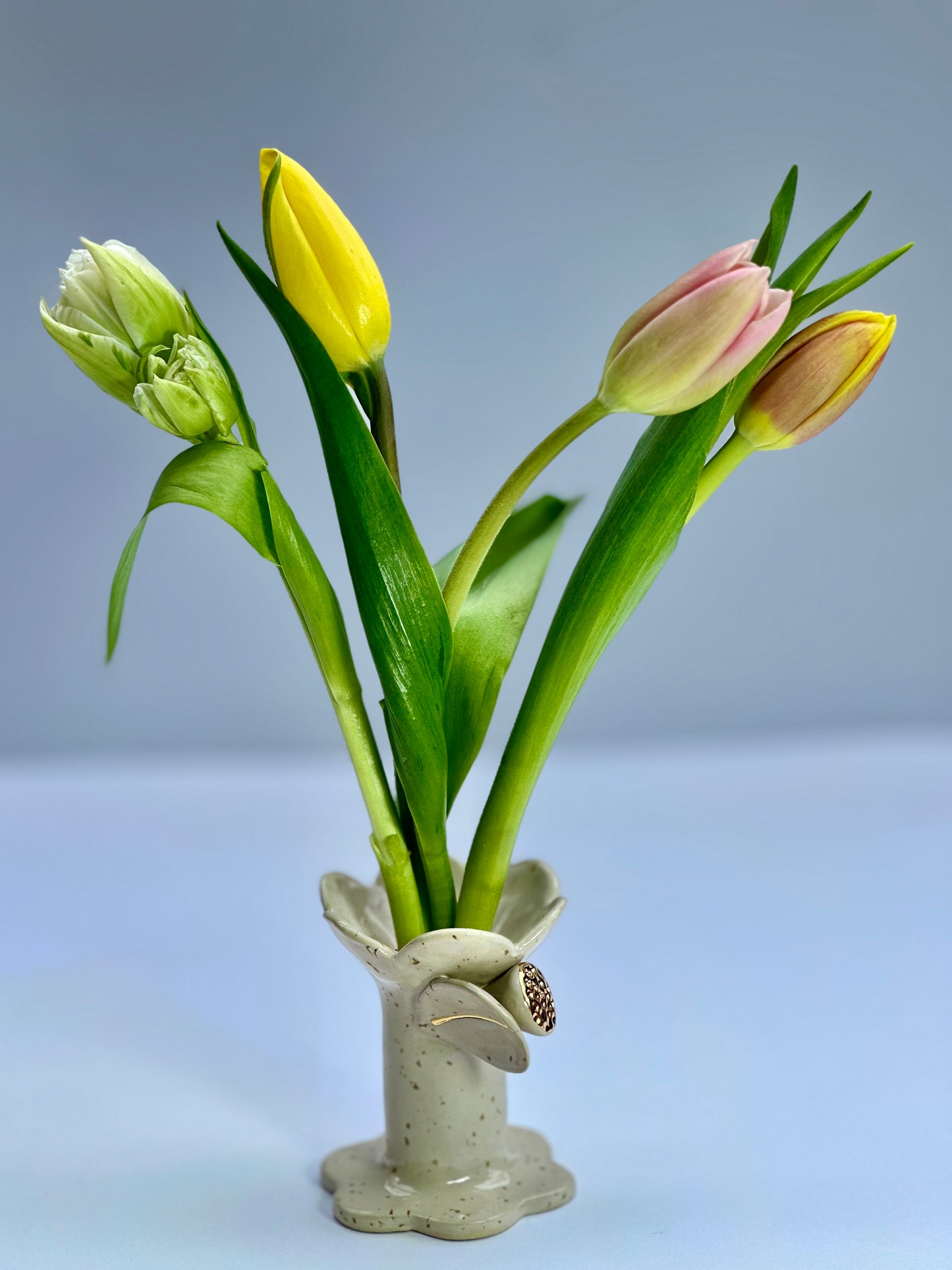 Blossom Speckle Flower Vase, Small