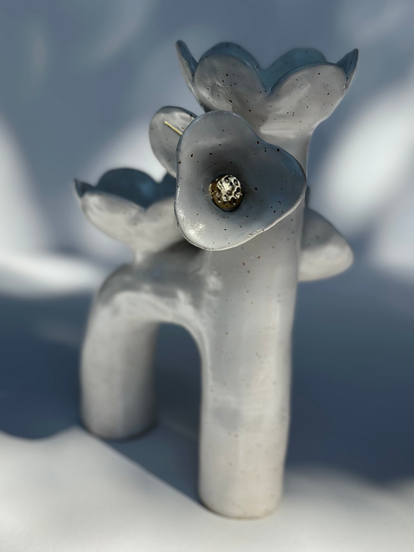 Flowers and Flame Vase, Large