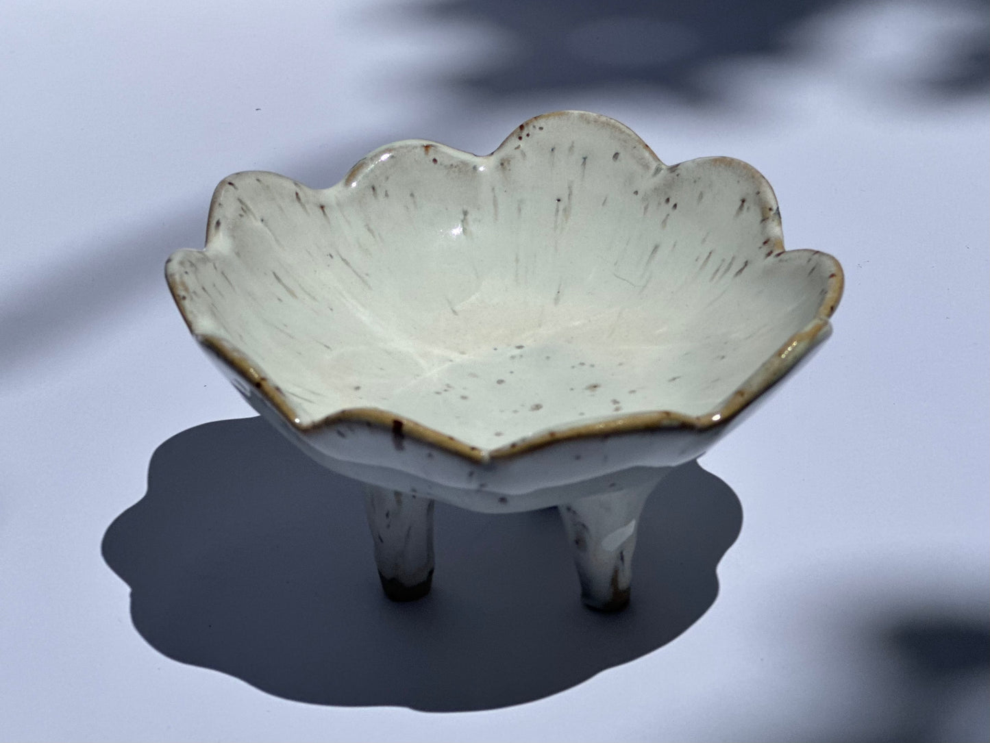 Flower Bowl with Little Legs, Small