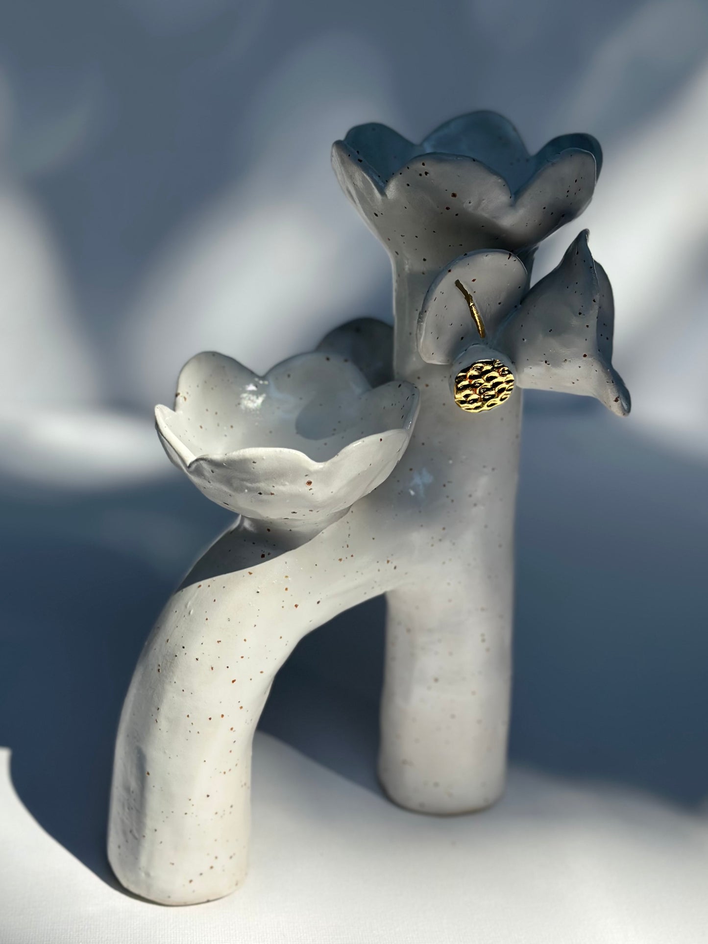 Flowers and Flame Vase, Large